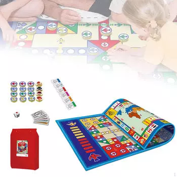 Летающие шахматы игровой коврик игровой ковер игровые развивающие аксессуары семья