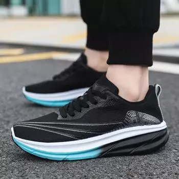 Летающие тканые дышащие кроссовки мужские, весенние и летние повседневные туфли с мягкой подошвой, мужская спортивная обувь для внешней торговли 39