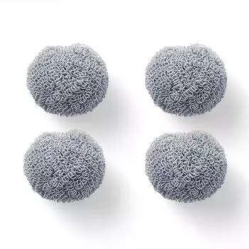 Летающий Кролик Щетка для мытья посуды с длинной ручкой Jixiang Щетка для мытья посуды Щетка для мытья кастрюль Кухонная щетка Щетка для домашней уборки Полиэстеровый шарик