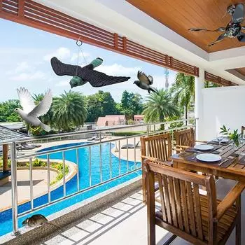 Летающий ястреб, средство от вредителей, сад, лужайка, пруд, птица, кошка, отпугиватель, приманка, декоративная AS SHOWN