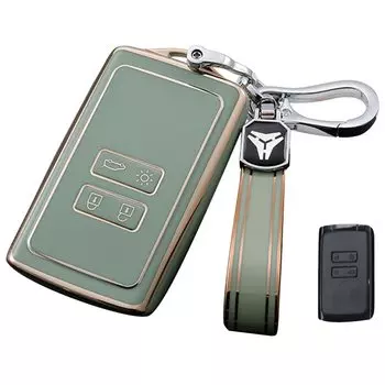LETINGFAR Чехол для ключа для Renault, Чехол для смарт-ключа, Крышка для ключа, ТПУ, Держатель для ключей Дизайн For Renault