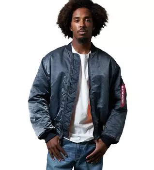 Летная куртка Alpha Industries Scratch Спецификация США TA0530 MA-1 Мужская TA0530-067 RP.BLUE