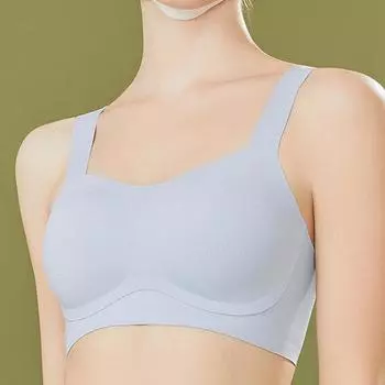 Летнее цельное нижнее белье без маркировки, женские бюстгальтеры, тонкие секции, собранные без стального кольца, бюстгальтер со сборками на спине M