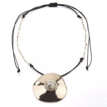 Летнее длинное ожерелье из сплава «Холодный ветер» в стиле бохо, большая круглая металлическая цепочка