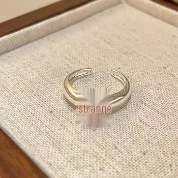 Летнее кольцо из французского розового жемчуга 2024: Стильный, Ретро и Универсальный для Женщин