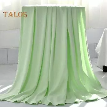 Летнее ледяное одеяло из мягкого натурального бамбукового волокна, дышащее, поглощающее тепло, регулирующее температуру тела, моющееся, охлаждающее, для дома, общежития, охлаждающий холодильник S серый