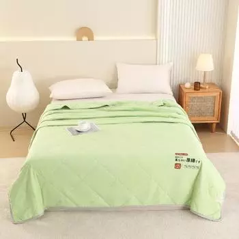 Летнее легкое одеяло, мягкое одеяло с кондиционером, четырехсезонное одеяло/одеяло из выстиранного хлопка, одноместное двуспальное одеяло, одеяло 100x150cm 1pc