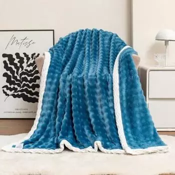 Летнее одеяло, флисовое одеяло для дивана, однотонный дизайн, приятный для кожи, дышащий, прочный, стирающийся, постельное белье, одеяло M кофейный
