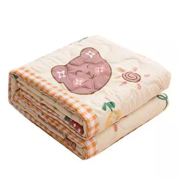 Летнее одеяло из полиэфирного волокна, моющееся, приятное к коже, летнее одеяло, тонкое одеяло, аксессуары для кровати для 180x200cm/70.87x78.74in