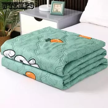 Летнее одеяло с кондиционером, тонкое одеяло с наполнителем из соевого волокна, скандинавский стиль, одеяло, одеяло, кровать, четыре сезона 150 * 200cm