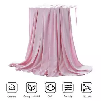 Летнее охлаждающее одеяло, однотонное, моющееся, супермягкое, дышащее, приятное для кожи, уютное одеяло, декоративный аксессуар для дома 100cm серый