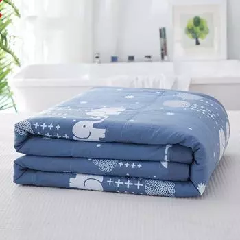 Летнее охлаждающее одеяло с охлаждающим волокном, дышащее мягкое охлаждающее одеяло, которое можно стирать в машине, одеяло для кондиционирования воздуха 140*200cm