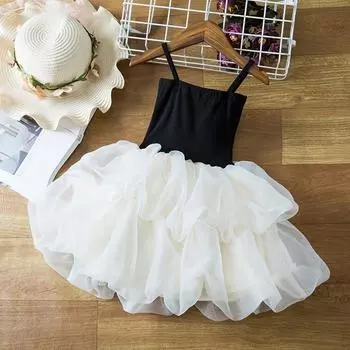 Летнее платье 2023 года, платье для девочек, детское платье принцессы 100cm