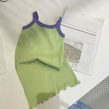 Летнее платье для девочек. Милое платье принцессы для малышей. 120