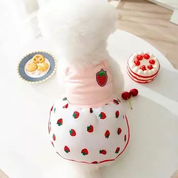 Летнее платье для собак маленьких пород, роскошная одежда для собак, чихуахуа, французский бульдог, бишон, костюм для собак, одежда для щенков, жилет для собак, юбка для домашних животных XS фиолетовый