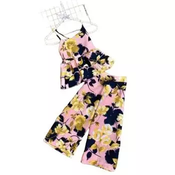 Летнее платье с принтом для маленьких девочек, платья принцессы 1-2 YEARS жёлтый