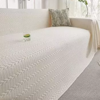 Летнее полотенце для дивана Летний всеобъемлющий чехол для дивана Пылезащитный чехол для дивана Цельный чехол для дивана Ткань прохладная и дышащая 180*130cm