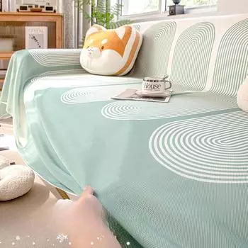 Летнее полотенце для дивана, одеяло для дивана, крутой дышащий чехол для дивана, универсальный нескользящий чехол для дивана, ткань 180*130cm