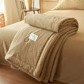 Летнее прохладное одеяло, тонкое ватное покрывало, двойное одинарное покрывало, футон, хлопковое одеяло размера «queen-size» 150x200cm quilt