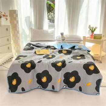 Летнее тонкое одеяло, приятное для кожи, кондиционер, офисное одеяло для сна, одеяла для кровати, украшения спальни, одеяла, покрывало 150X200cm