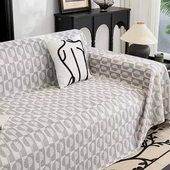 Летнее высококачественное ледяное шелковое полотенце для дивана с полным покрытием, нескользящее прохладное покрывало для дивана, тканевое одеяло 180*130cm