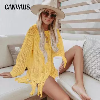 Летнее женское бикини больших размеров, солнцезащитная рубашка с длинными рукавами, пляжные накидки S белый