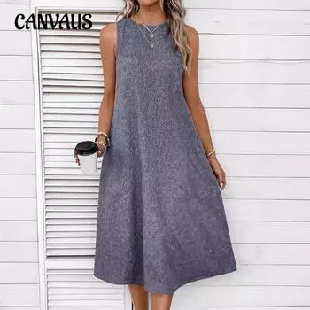 Летнее женское платье, модное повседневное однотонное платье с v-образным вырезом и коротким рукавом S темно-серого