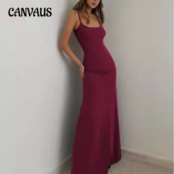 Летнее женское платье с лямкой на шее, Нижнее платье, длинные тонкие платья с открытой спиной и талией S серый