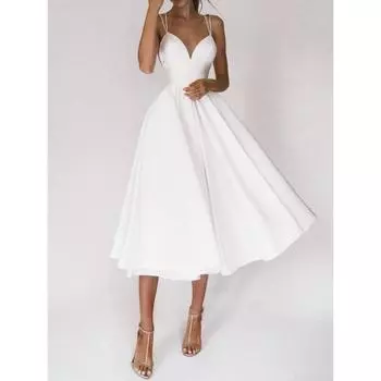 Летнее женское платье с лямкой на шее, сексуальные элегантные распашные платья, вечерние платья, вечерние платья