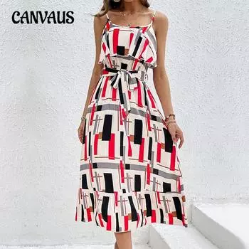 Летнее женское платье в праздничном стиле, полосатые платья на шнуровке с принтом S белый