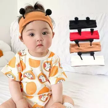 Летние эластичные щупальца пчелы, детские аксессуары для волос, детский головной убор, повязки на голову для девочек, детская повязка для волос