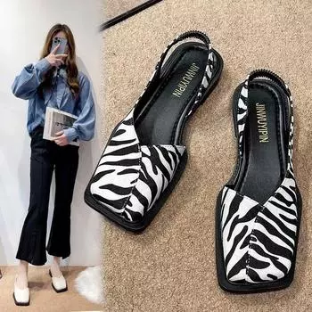 Летние элегантные женские сандалии с квадратным носком, модные женские туфли на плоском каблуке с эластичной лентой, женская обувь для вечеринок на мелком каблуке, сандалии на квадратном каблуке 35 бежевый