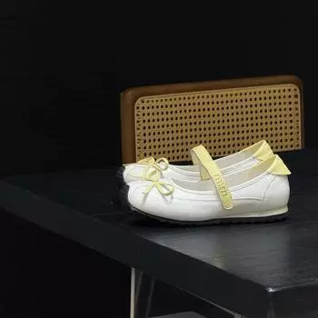 Летние балетки Мэри Джейн новые ретро плоская нишевый дизайн универсальные повседневные спортивные туфли женские 35