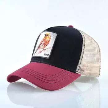 Летние бейсболки для мужчин и женщин, уличные дышащие сетчатые кепки с козырьком, модная шляпа Snapback с вышивкой 56-60cm белый