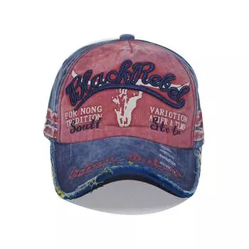 Летние бейсболки с надписью для мужчин и женщин, хлопковые бейсбольные кепки, регулируемая шляпа от солнца, повседневная уличная кепка в стиле хип-хоп, шляпы от солнца 54-60cm чёрный