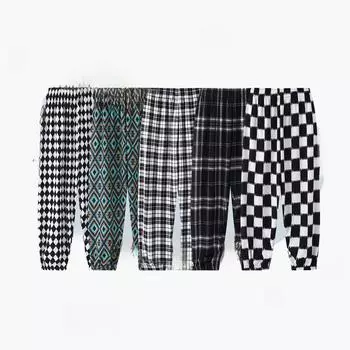 Летние брюки Ice Silk с защитой от комаров для родителей и детей 2024 года 90 cm