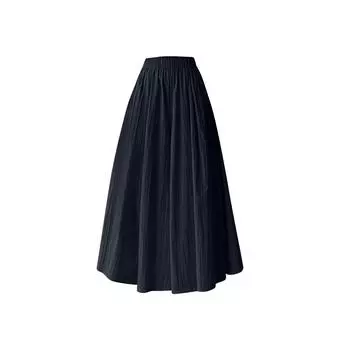 Летние брюки с высокой талией, утягивающие, повседневные, широкие брюки M чёрный