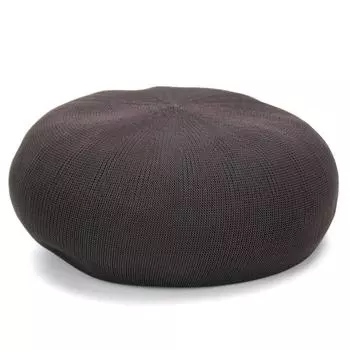 Летние чехлы вплоть до Made in Free Brown Beret, свободный, трикотажный, с ушками, Япония, весна/лето, коричневый