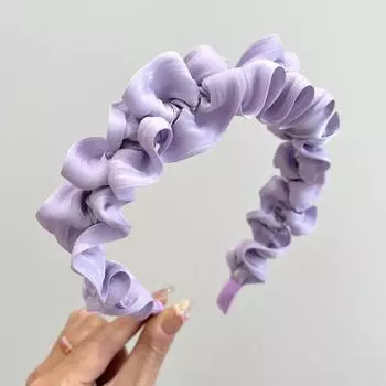 Летние цветные атласные резинки для волос, повязка на голову, аксессуары для волос для взрослых, украшения для волос