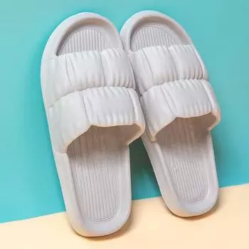 Летние домашние тапочки, мужские шлепанцы с облаками, домашние бесшумные нескользящие шлепанцы для купания, мужские летние сандалии Zapatillas Hombre 40