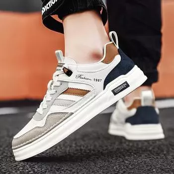 Летние дышащие белые туфли, модная универсальная мягкая подошва, легкая повседневная спортивная модная обувь 39