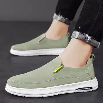 Летние дышащие парусиновые туфли мужские мокасины легкие кроссовки удобные повседневные мужские туфли легкие туфли на плоской подошве мужские прогулочные 39
