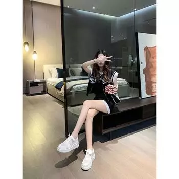 Летние дышащие сетчатые белые туфли, новые туфли для папы с мягкой подошвой, с круглым носком, модный универсальный дезодорант 40 белый