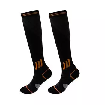 Летние фитнес-упражнения Компрессионные носки Массажный стиль Скакалка Йога Икры Бег Защитные Мышечные Компрессионные чулки M