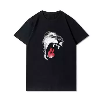 Летние футболки большого размера с 100 узорами больших размеров для мужчин, повседневные топы с короткими рукавами и принтом медведей, футболки из 100% хлопка с круглым вырезом XXXL