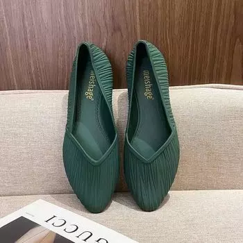 Летние и осенние низкие водонепроницаемые ботинки Резиновые сапоги Резиновые сапоги Женская обувь для взрослых Бахилы Нескользящие сандалии с закрытым носком для женщин 40 чёрный