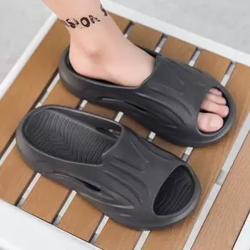 Летние классические мужские сандалии, модные мужские сандалии из ЭВА, горячая распродажа, мужские нескользящие уличные тапочки, мягкие, удобные, для молодежи, мужские туфли 39-40 бежевый