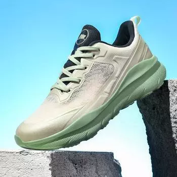 Летние кроссовки2024Дышащие удобные кроссовки с одинарной сеткой Ультралегкие амортизирующие модные туфли Модные универсальные повседневные пары для пар 35