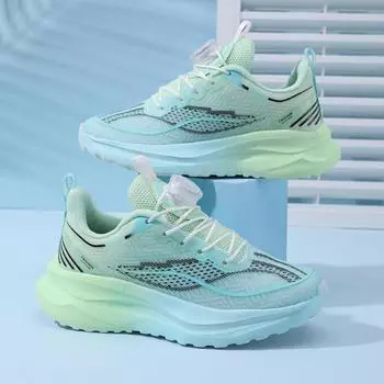 Летние кроссовки для мальчиков без шнурков, дышащая сетка, нескользящая, модные кроссовки с застежкой-пряжкой, спортивная обувь, кроссовки для детей среднего и старшего возраста 31