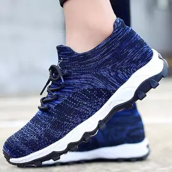 Летние кроссовки для пары, дышащие сетчатые носки, кроссовки для бега, большие размеры, для фитнеса на открытом воздухе, походов, пары, спортивные носки, обувь 36 розовый